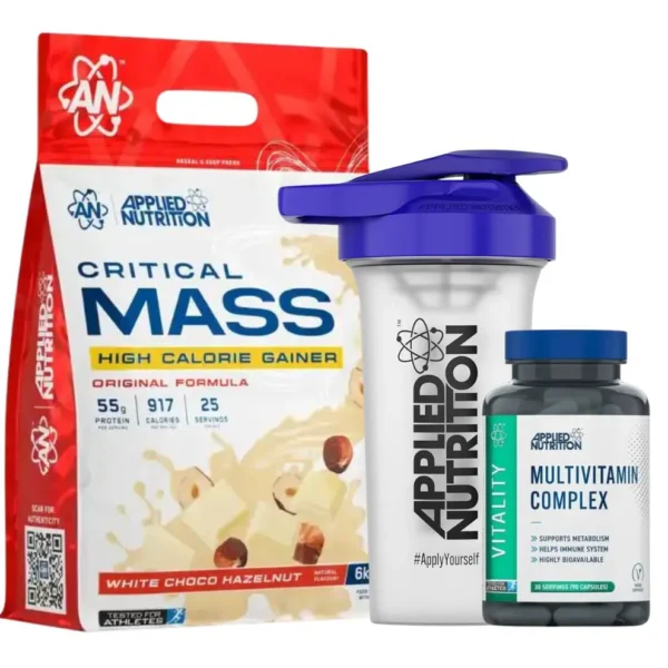 Applied Nutrition Original Formula Critical Mass 6kg FREE Multi-Vitamin & Shaker