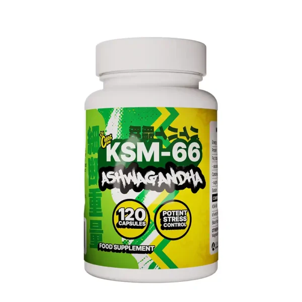 Chaos Crew KSM-66® Ashwagandha (120 Capsules)