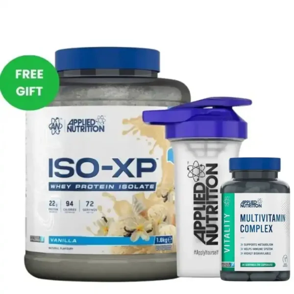 Applied Nutrition ISO XP 1.8kg FREE Multi-vitamin & Shaker