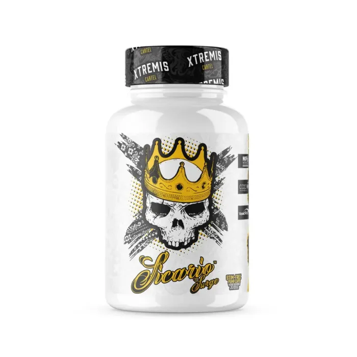 Xtremis Cartel Sicario Surge Non-Stim Pump Pre-Workout Capsules