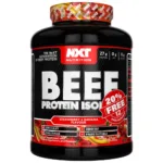 NXT Beef Protein Isolate 1.8kg+20% Extra FREE - Strawberry Banana