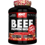 NXT Beef Protein Isolate 1.8kg+20% Extra FREE - Strawberry Lime