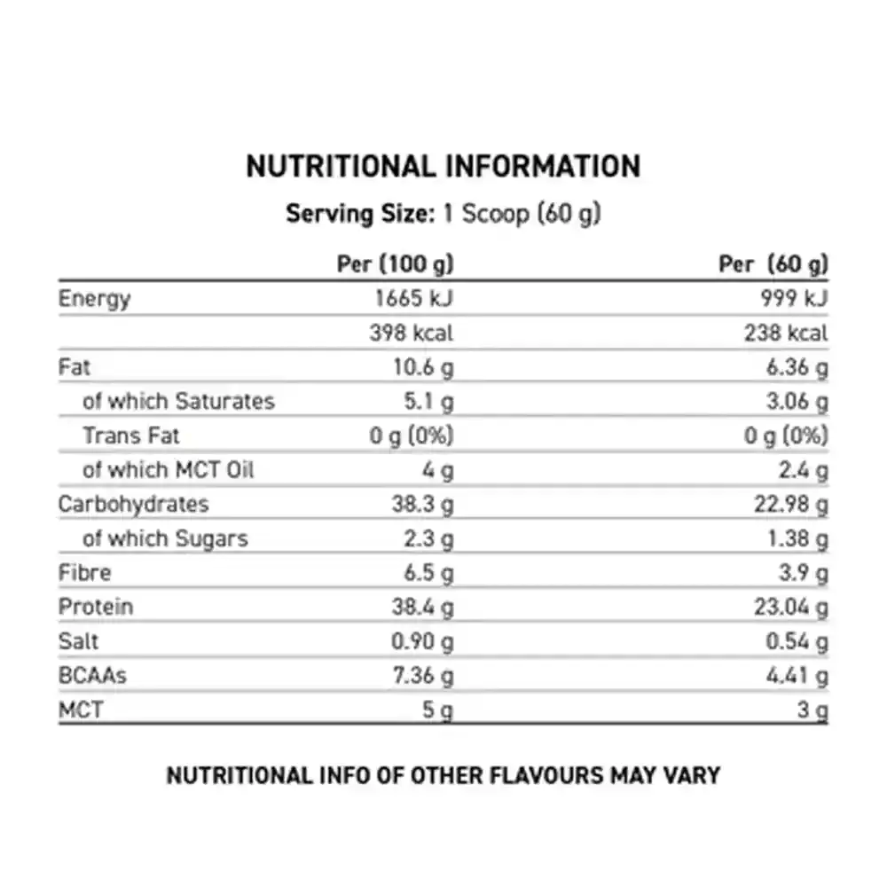 Applied Nutrition Critical Oats 600g - Image 3