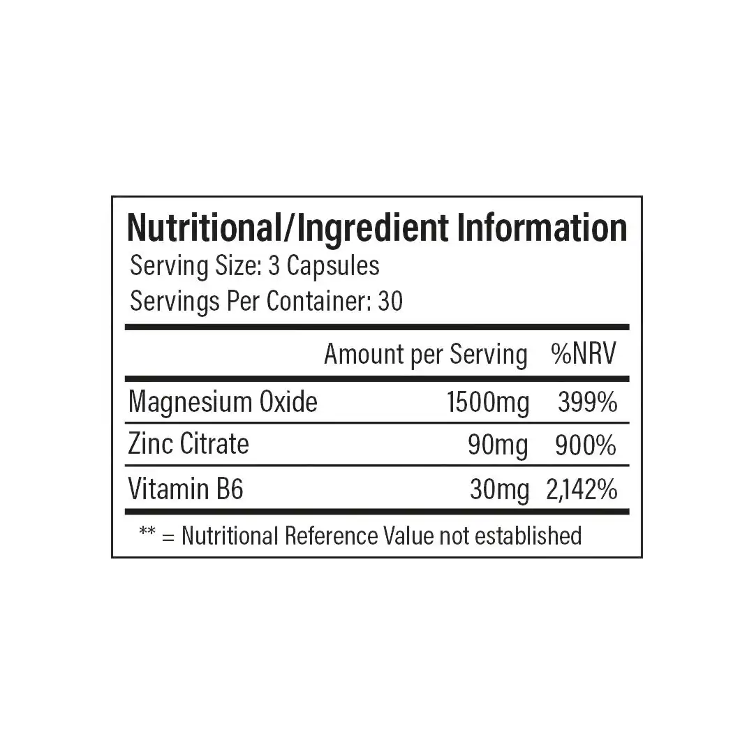 tbJP Zinc, Magnesium & B6 - Image 2