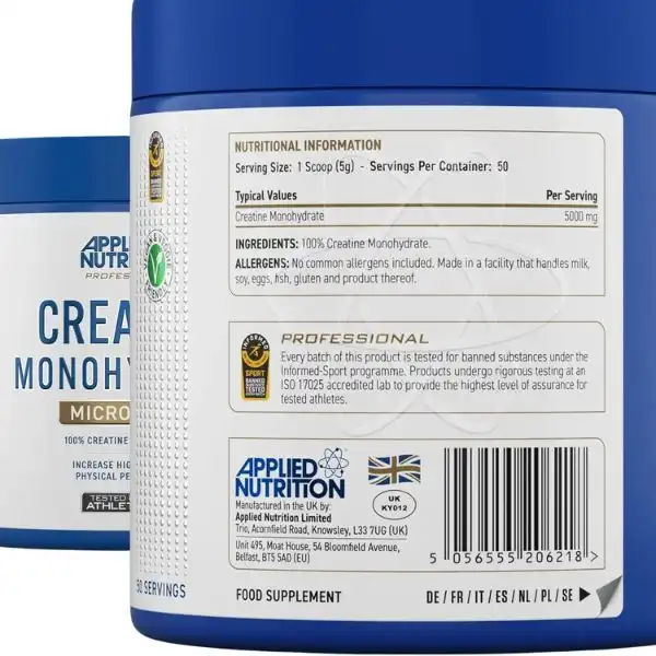 Applied Nutrition Creatine Monohydrate 1KG - Image 2