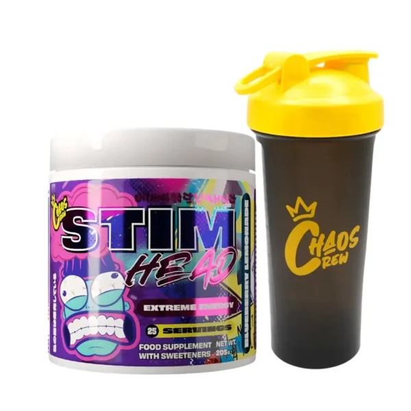 Chaos Crew Stim Head FREE Shaker