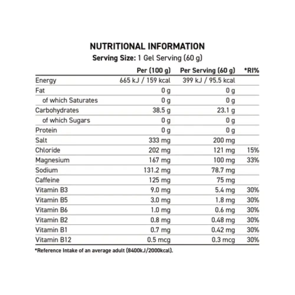 Applied Nutrition Endurance Velocity Fuel Energy Isotonic Gel - Image 3