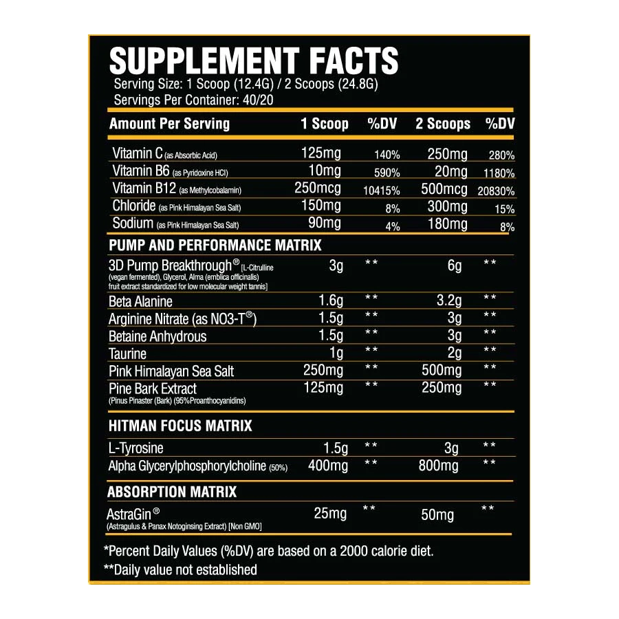 Xtremis Cartel Sicario PUMP Pre-Workout - Image 6