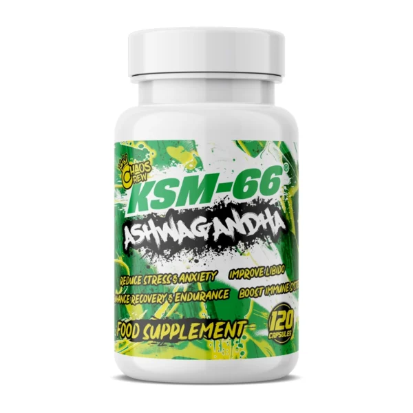 Chaos Crew KSM-66® Ashwagandha (120 Capsules)
