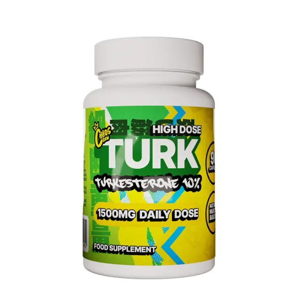Turk (Turkesterone standardised to 10%) High Dose 90 Capsules