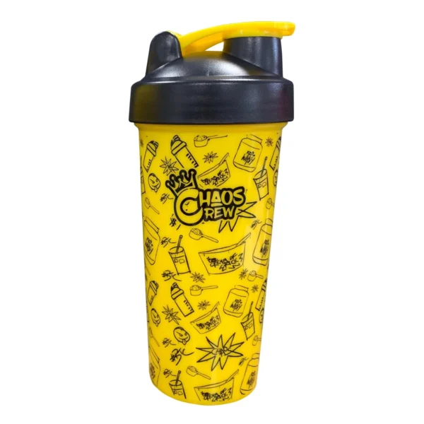 Chaos Crew Yellow Graffiti Shaker