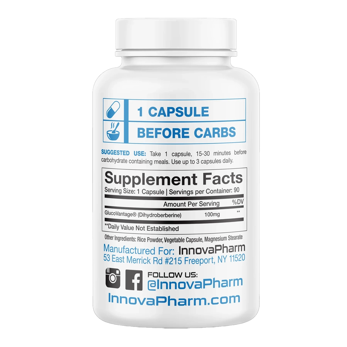 InnovaPharm Essentials Berberine X5 - Image 2