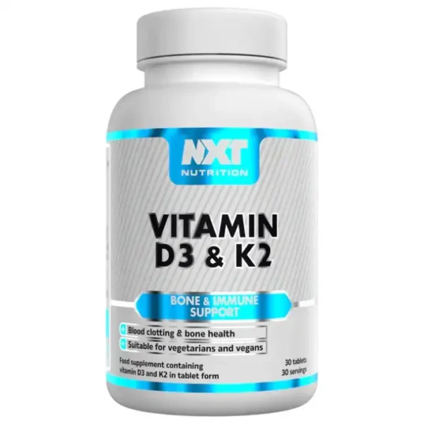 NXT Nutrition D3 & K2 Capsules