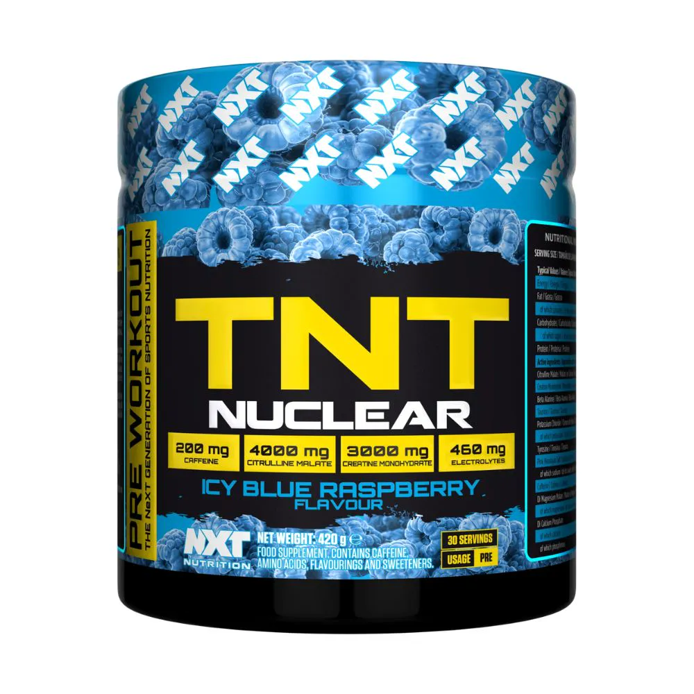 NXT Nutrition TNT Nuclear Pre-Workout 40 serv - Image 8
