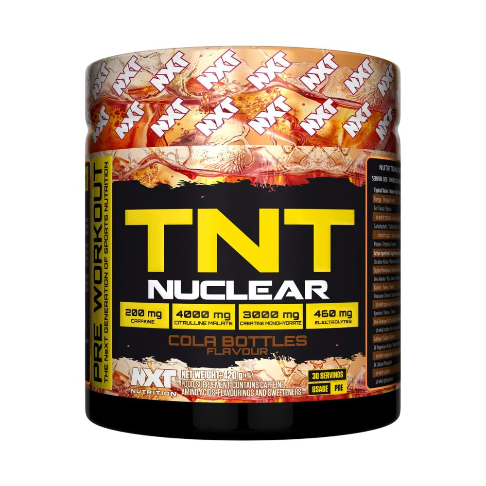 NXT Nutrition TNT Nuclear Pre-Workout 40 serv - Image 9