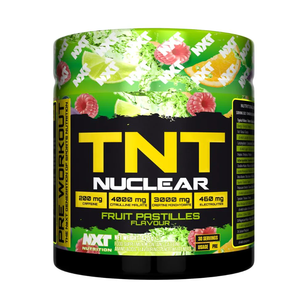 NXT Nutrition TNT Nuclear Pre-Workout 40 serv - Image 10