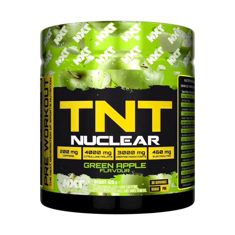 NXT Nutrition TNT Nuclear Pre-Workout 40 serv - Image 2