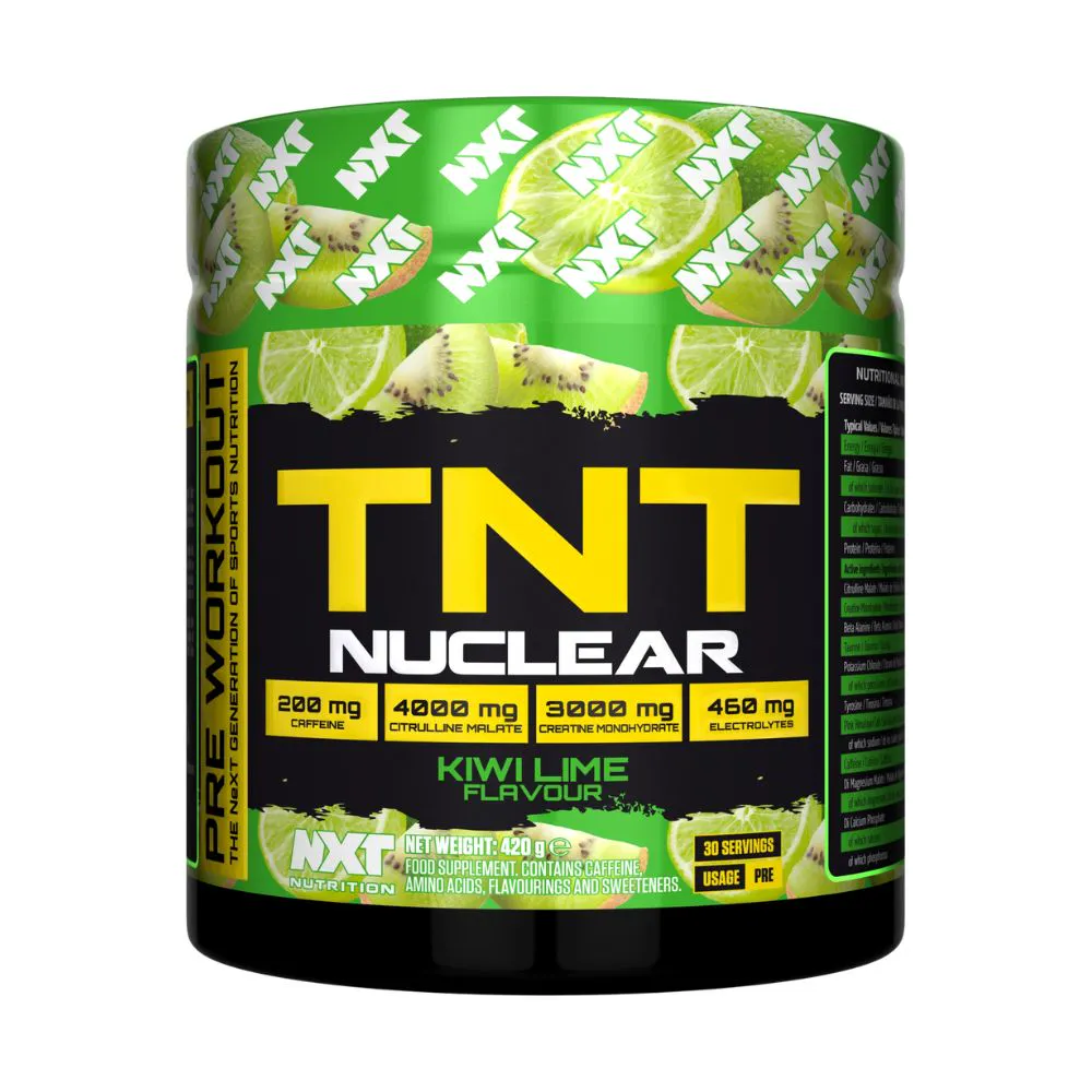 NXT Nutrition TNT Nuclear Pre-Workout 40 serv - Image 3
