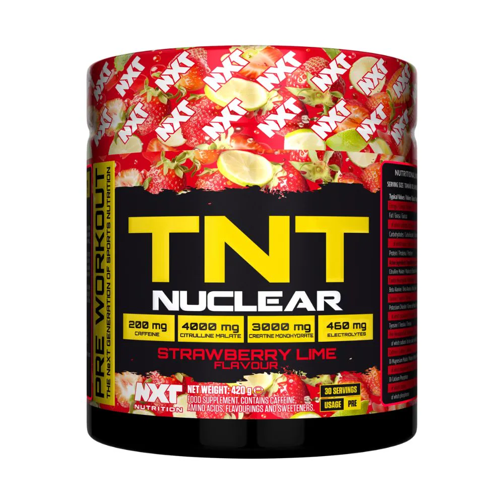 NXT Nutrition TNT Nuclear Pre-Workout 40 serv - Image 6