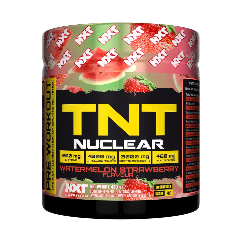 NXT Nutrition TNT Nuclear Pre-Workout 40 serv - Image 7