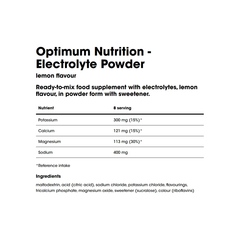 Optimum Nutrition Electrolyte Powder - Image 2