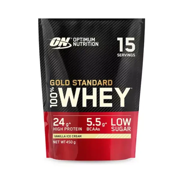 Optimum Nutrition Gold Standard Whey Protein Powder 450g (15 Servings)