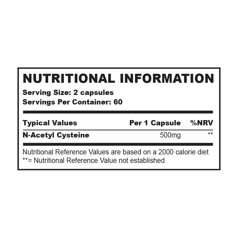 Strom Sports NAC (N-Acetyl Cysteine) - Image 2
