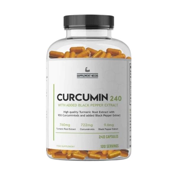 Supplement Needs Curcumin with Black Pepper Extract