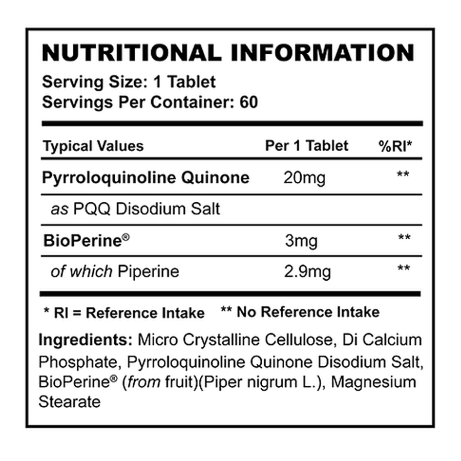 Supplement Needs PQQ with BioPerine® - Image 2