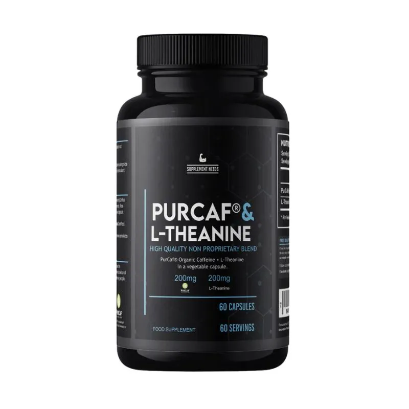 Supplement Needs Purcaf® & L-Theanine 60 Capsules