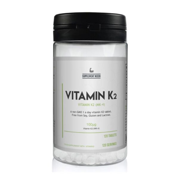 Supplement Needs Vitamin K2 (MK-4) - 120 Tabs