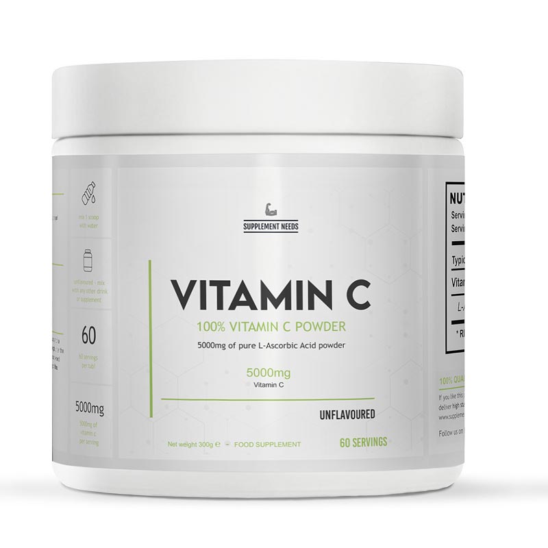 Supplement Needs Vitamin C Powder