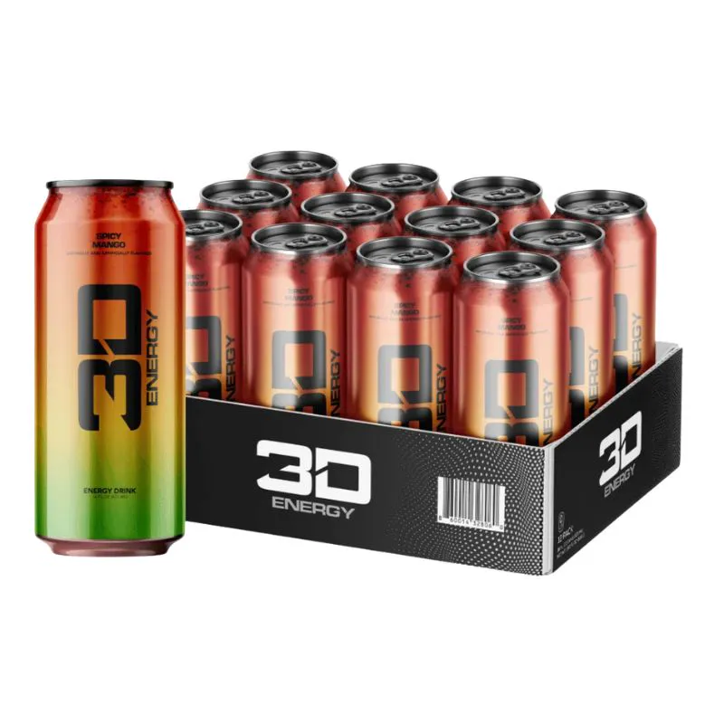 3D Energy 12 x 473ml - Image 4