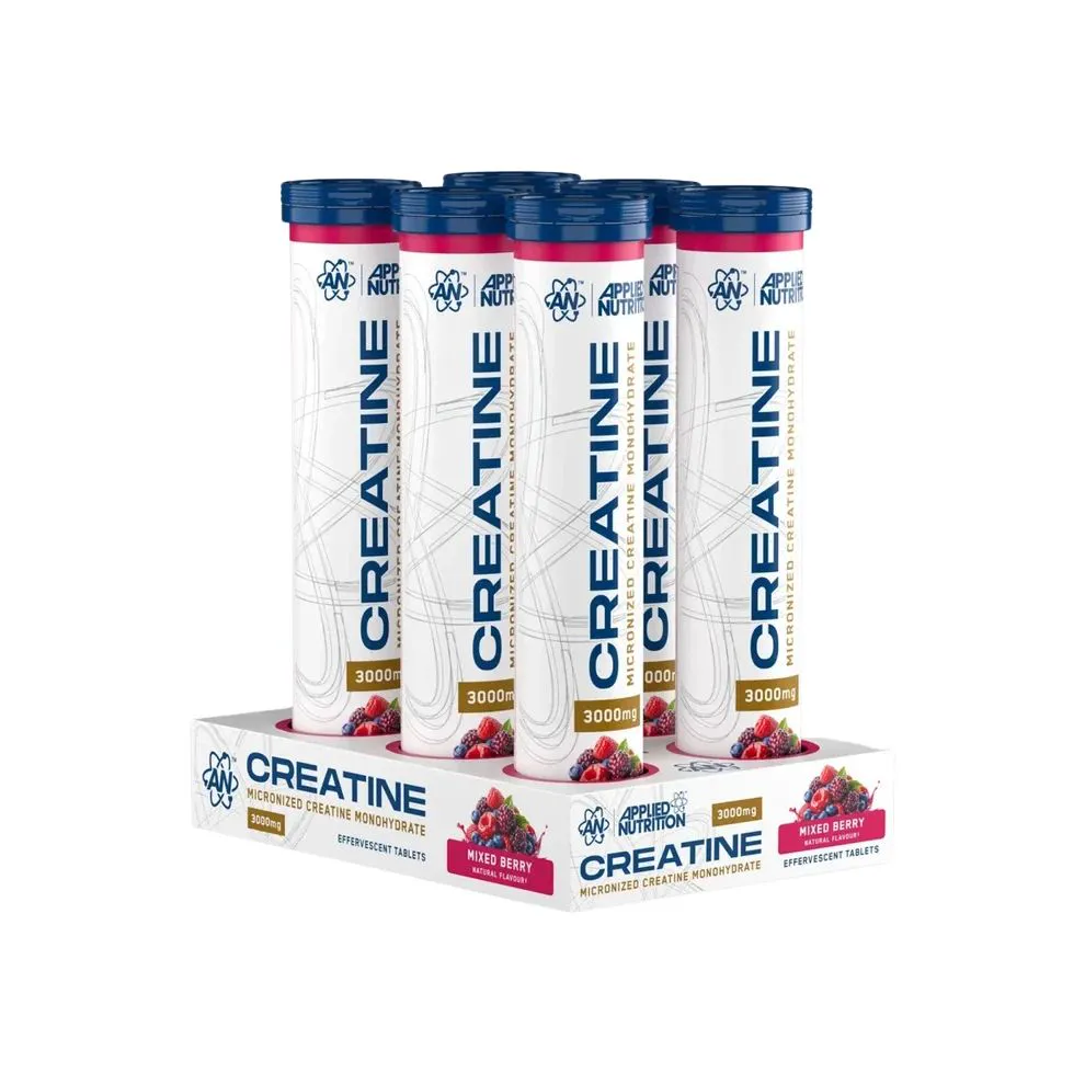 Applied Nutrition Creatine Monohydrate Effervescent Tablets – Pack of 6