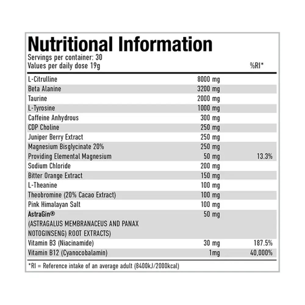 Per4m PRE Advanced Pre-Workout Formula - Image 2