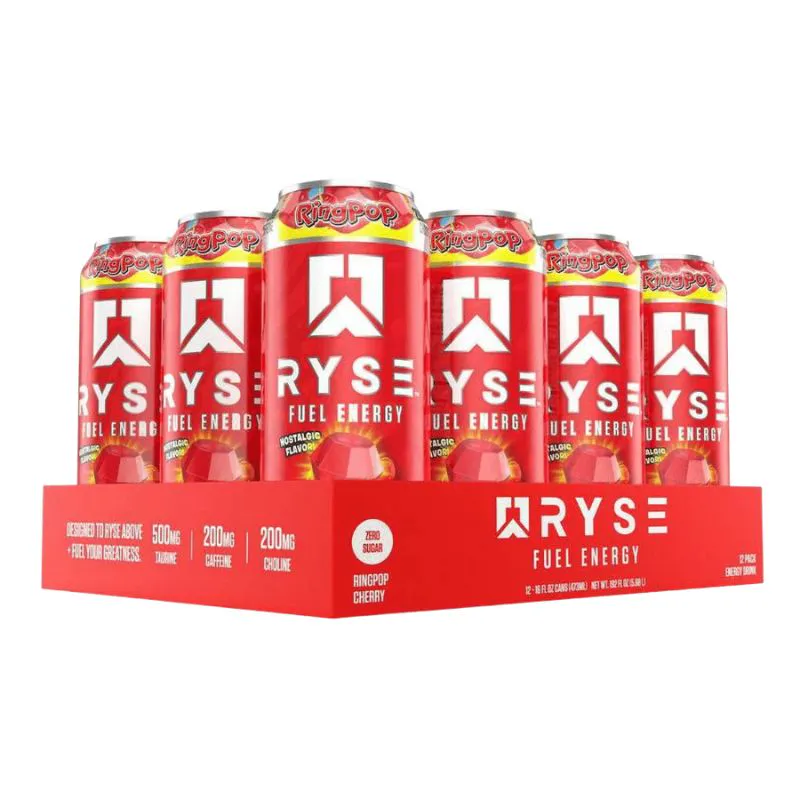 RYSE Fuel Zero Sugar Energy Drinks - Image 5